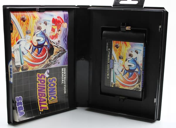 Sonic the Hedgehog Spinball for Sega Mega Drive, boxed