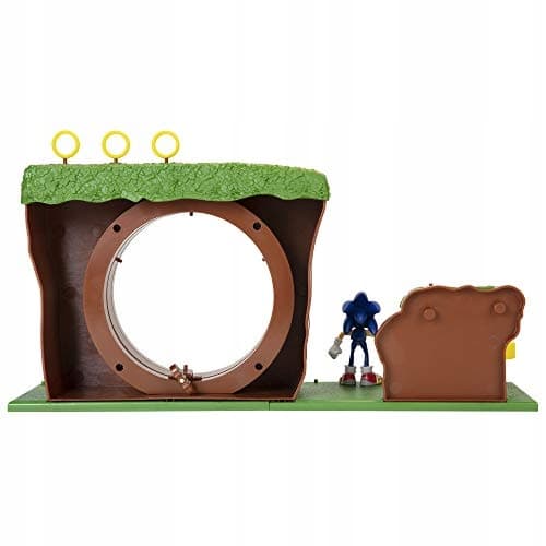 JAKKS PACIFIC SONIC THE HEDGEHOG SONIC GREEN HILL ZONE SET