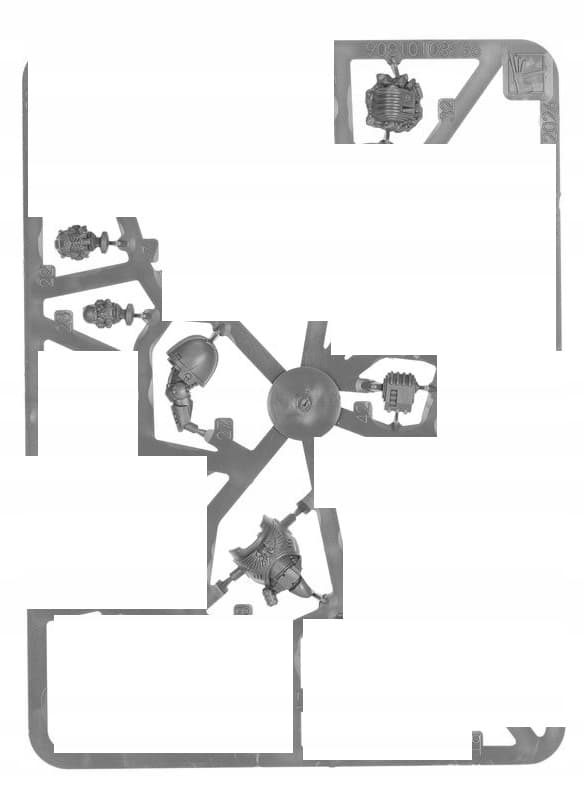 Eradicators – Space Marines – Armageddon 2026, 3-model sprue