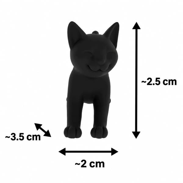 STRETCHING CAT FIGURINE – HOME DECORATION – MANY COLOURS