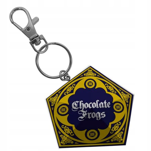 Plastoy Harry Potter Key Ring – Chocolate Frog 6cm, Official Pro