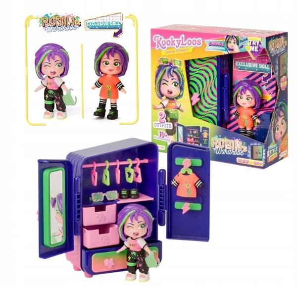 KookyLoos Robin Doll Play Set
