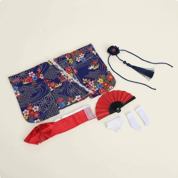 Kimono Costume Doll, Short C