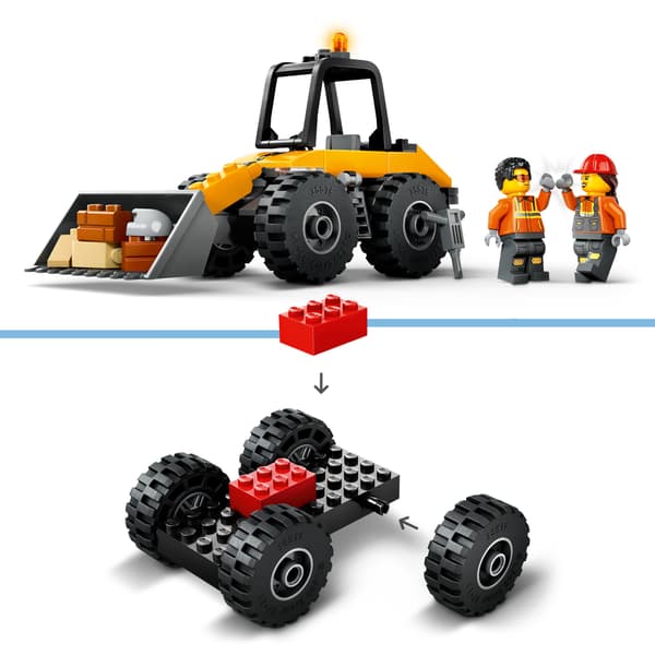 LEGO City 60450 Wheel Loader, Building Set
