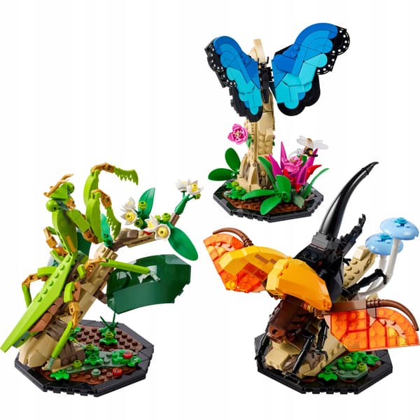 LEGO Ideas 21342 Insect Collection: Beetle, Butterfly, Mantis
