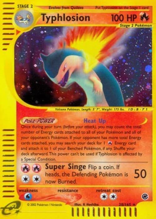 Pokemon TCG Typhlosion