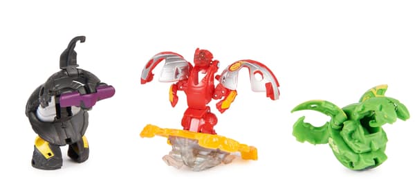 Bakugan 3.0 Starter Pack: 1 Dragonoid Special Attack, 2 Nilli Core Balls