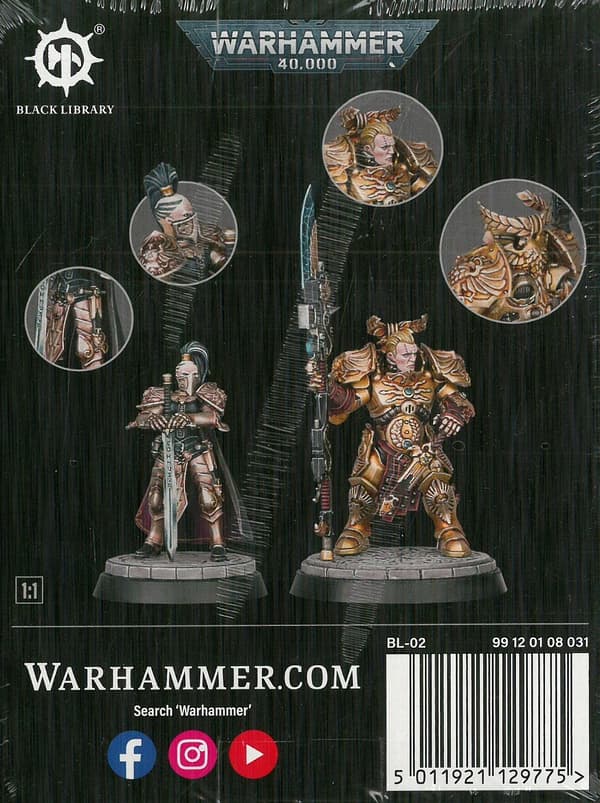 Warhammer 40.000 Adeptus Custodes Valerian och Aleya