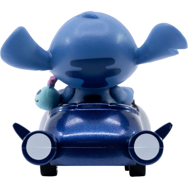 Disney STITCH Figurine in a motorised car (5)