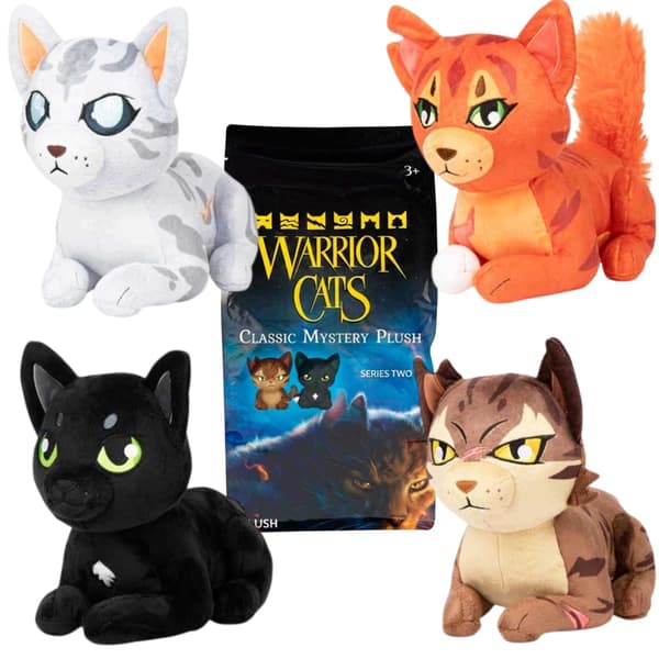 WARRIOR CATS: RANDOM MASCOT KITTY 28 cm ORIGINAL Series 2