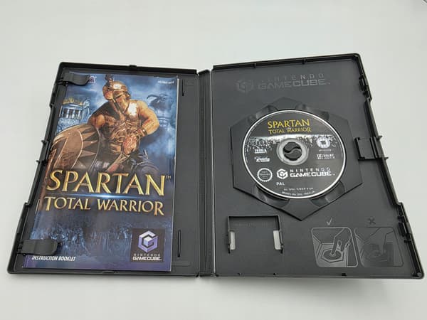 NINTENDO GAMECUBE SPARTAN TOTAL WARRIOR ORIGINAL