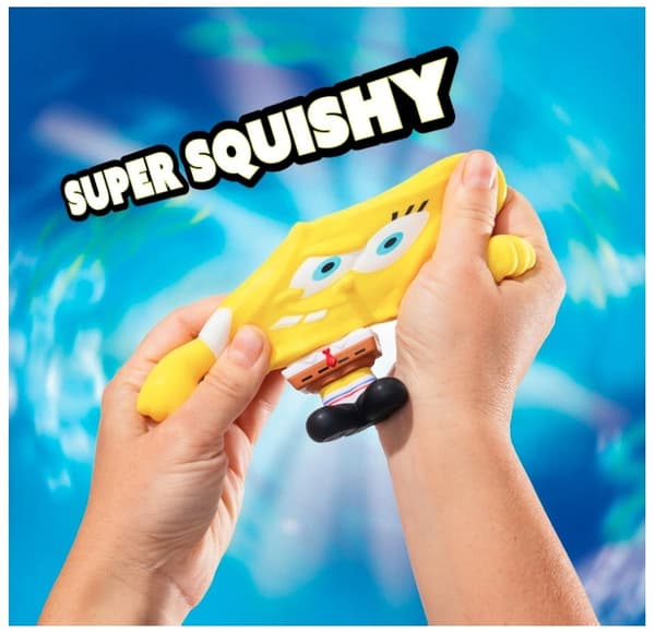 SONGEBOB STRETCH ARMSTRONG STRETCHABLE FIGURINE AND SOFT SQUISHY TOY