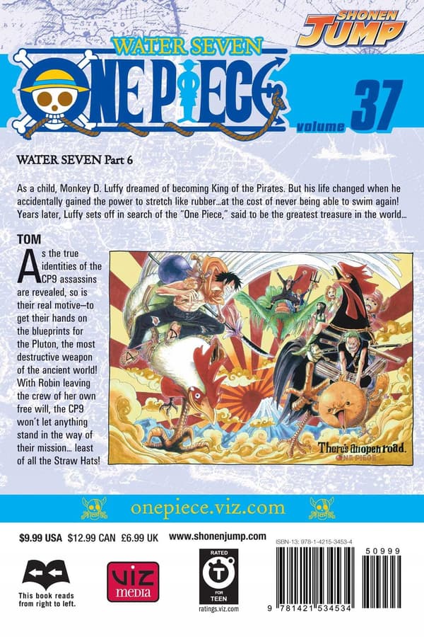 One Piece, Vol. 37 by Eiichiro Oda