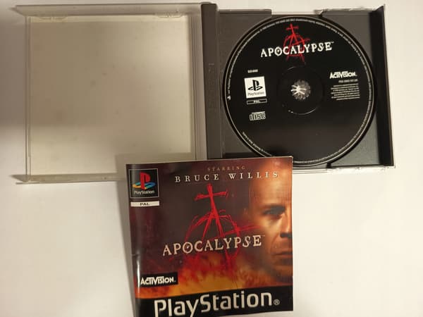 APOCALYPSE PSX PlayStation (PSX) English complete set