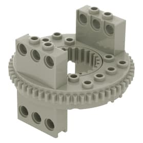 LEGO Technic – 56-tooth turntable 2856c01 Light Grey (old) Second-hand