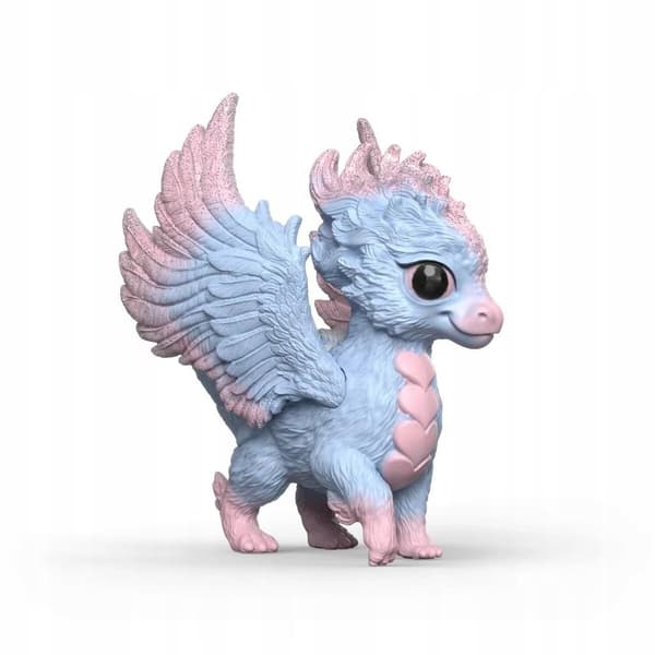 A little crystal dragon
