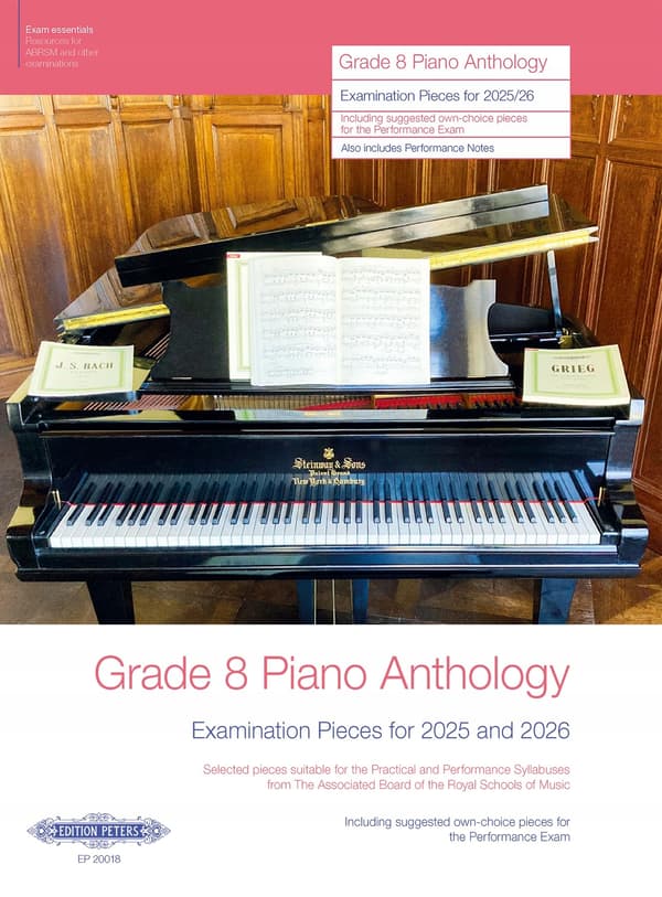 GRADE 8 PIANO ANTHOLOGY 2025–2026 (BOOK)