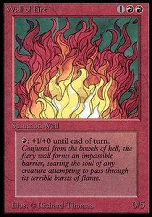 Magic: The Gathering Wall of Fire