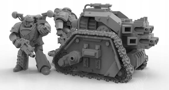 Legion Longsword Quad Heavy Gun 32 mm