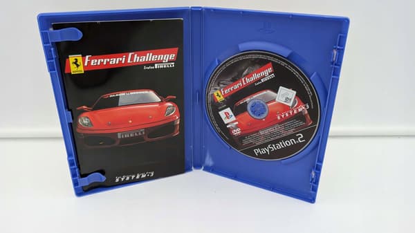 PS2 Ferrari Challenge Trofeo Pirelli Racing Game