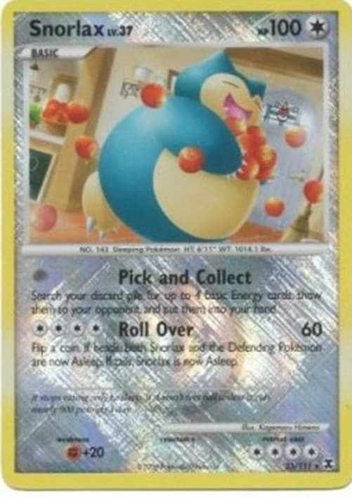 Pokemon Snorlax Lv.37