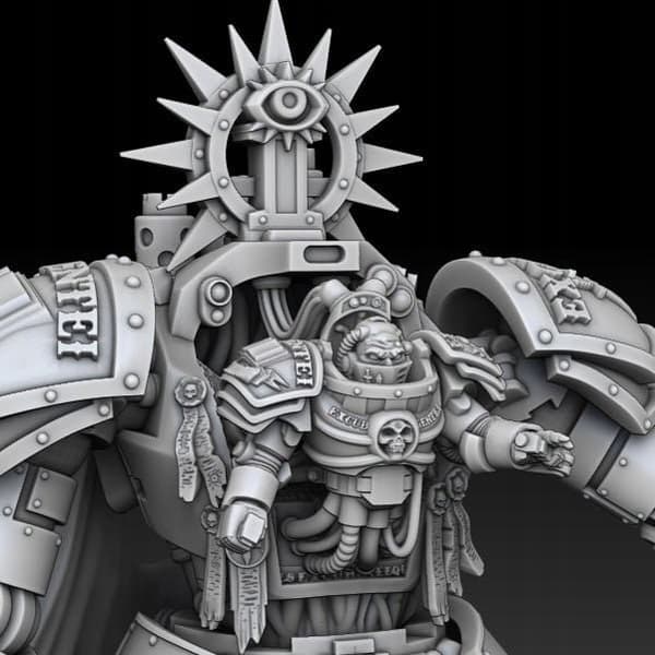 Additional Silver Wardens Demon Slayer components – proxy miniatures for board games/D&D/GURPS