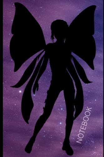 Notebook: Fairy Notebook, 6x9 inches