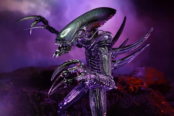 ALIEN VS PREDATOR GREY ACTION FIGURE, 18 CM, WITH PRINT