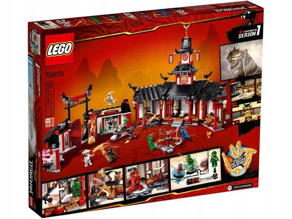 LEGO Ninjago – 70670 Spinjitzu Monastery – New