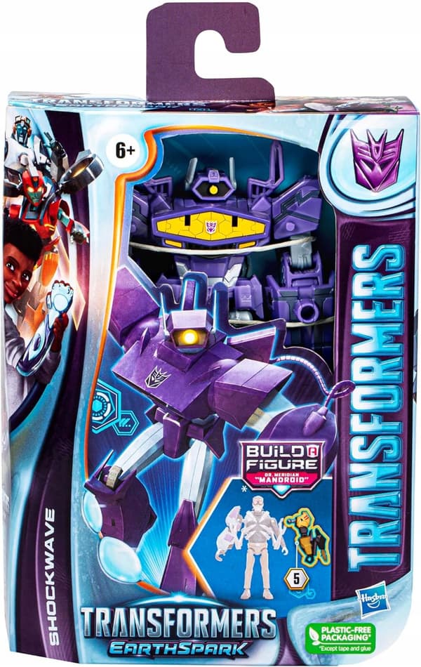 HASBRO Transformers EarthSpark Shockwave Figure