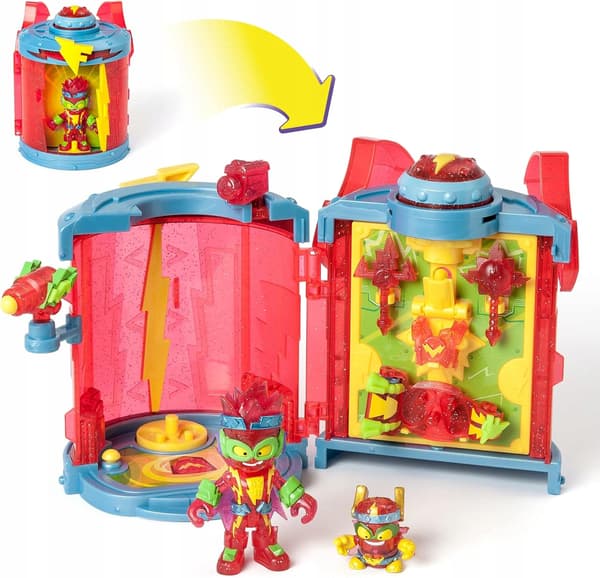 FURY STORM SECRET BASE ACTION SET WITH FIGURES AND ACCESSORIES