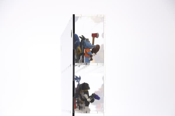 LARGE DISPLAY CASE/STORAGE UNIT FOR 50 LEGO MINIFIGURES AND FIGURINES