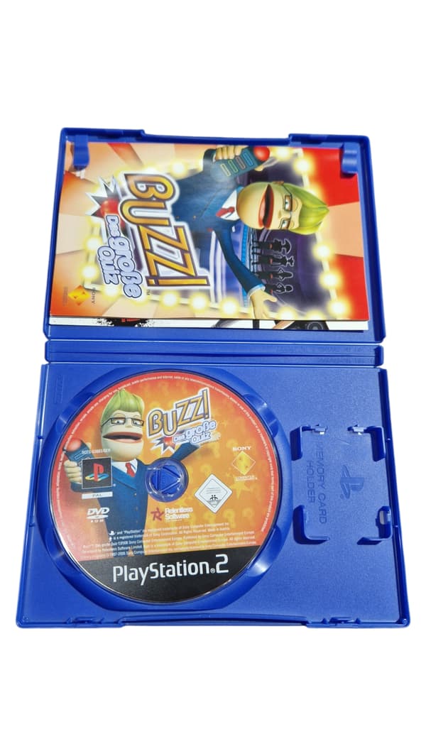 PS2 game Buzz!: Das groBe Quiz || GERMAN language version