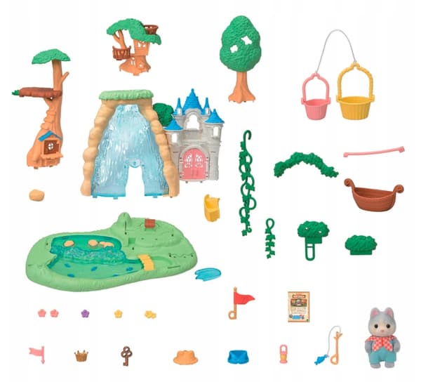 SYLVANIAN Secret Waterfall in the Forest 05761