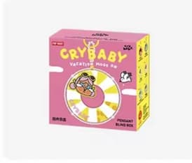 POP MART CRYBABY Vacation Mode On Blind Box Keyring – ORIGINAL