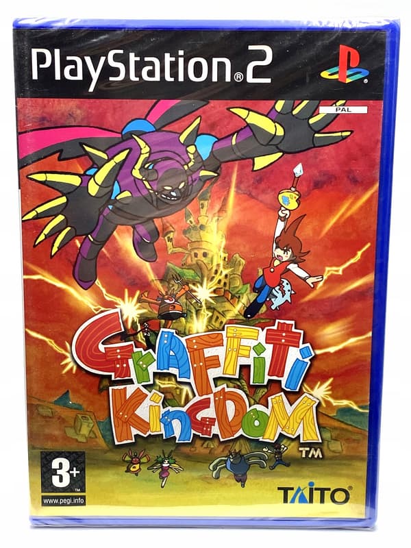 GRAFFITI KINGDOM | PS2 | NEW | SEALED | PLAYSTATION 2