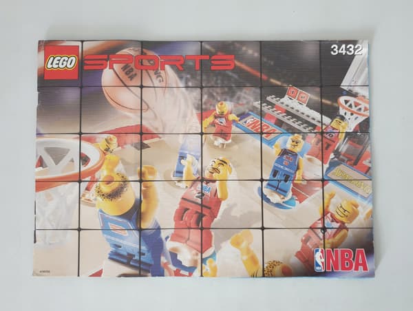 Lego 3432 NBA Challenge box and instructions