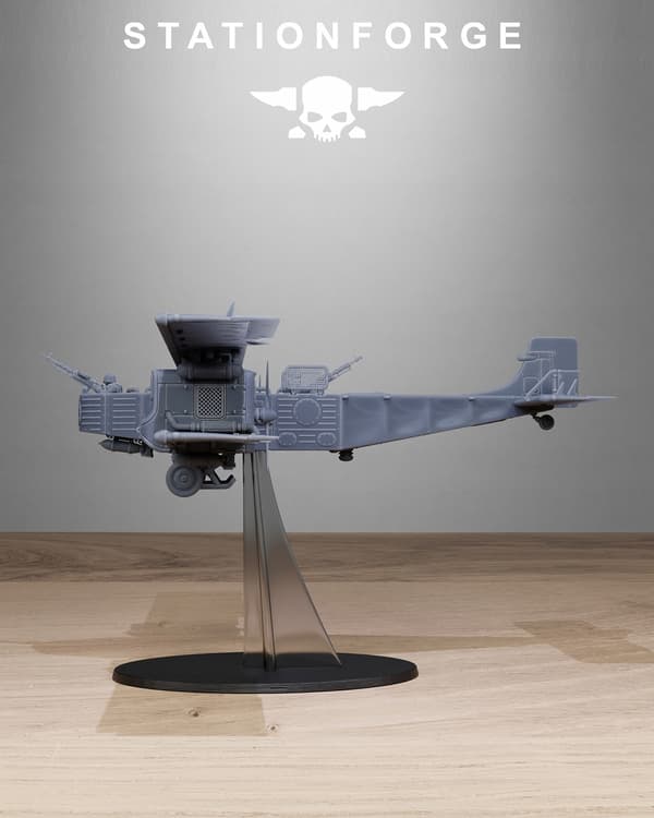 GrimGuard Iron Biplane
