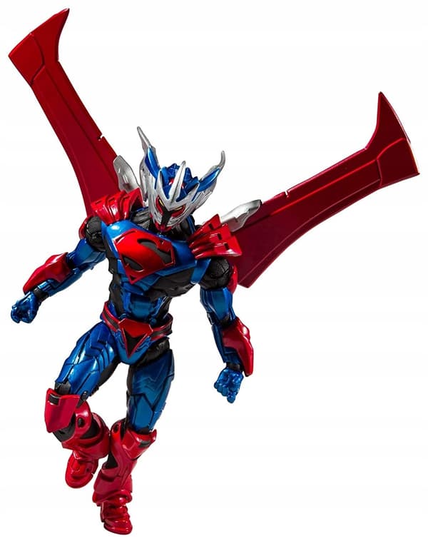 Large SUPERMAN UNCHAINED DC Multiverse figurine, 18 cm