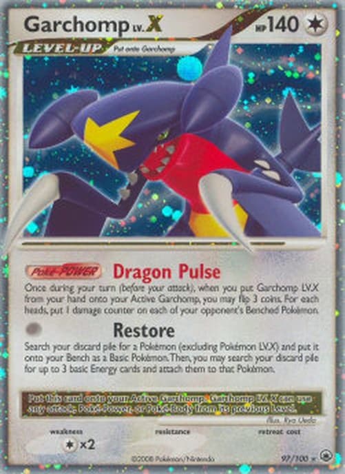 Pokemon Garchomp LV.X