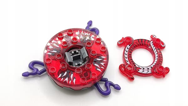Lego Ninjago Spinner: Fangdam Spinner + extras
