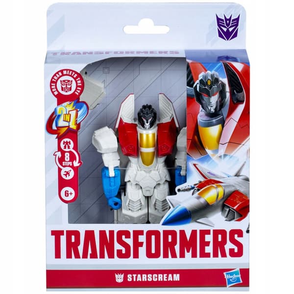 Transformers: Authentics Alpha – Starscream transforming robot figure – H...