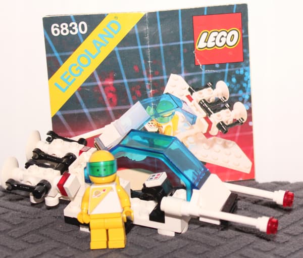 LEGO SPACE CLASSIC 6830-2 INSTRUCTIONS: Space Patroller