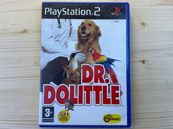 DR DOLITTLE DR. – PS2 game set, in excellent condition