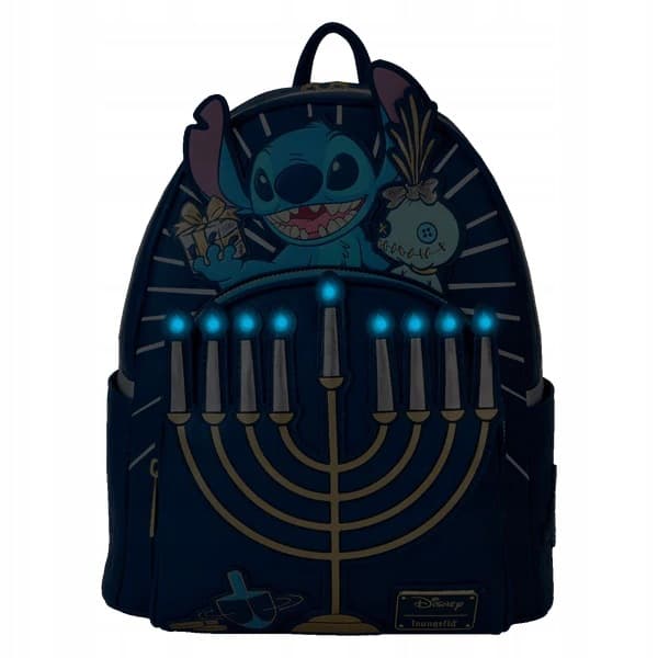 Lilo & Stitch – Loungefly Menora mini rucksack with backlighting