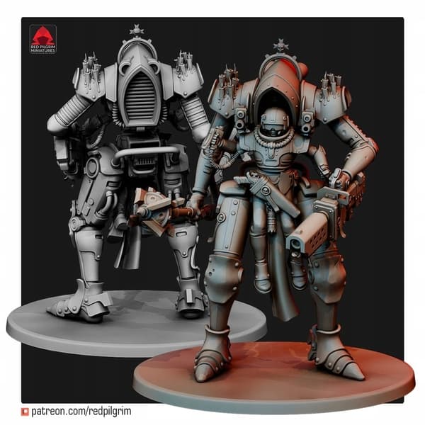 Silent Sentinels Red Pilgrim Miniatures