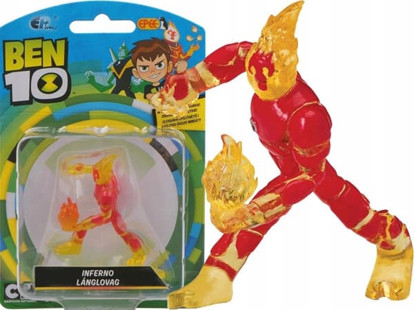 Epee Ben 10 Heatblast Mini Figurine