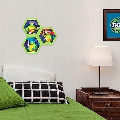 WOW! PODS – 4D Ninja Turtles Leonardo, Unique Connectable Collectable Bobbl