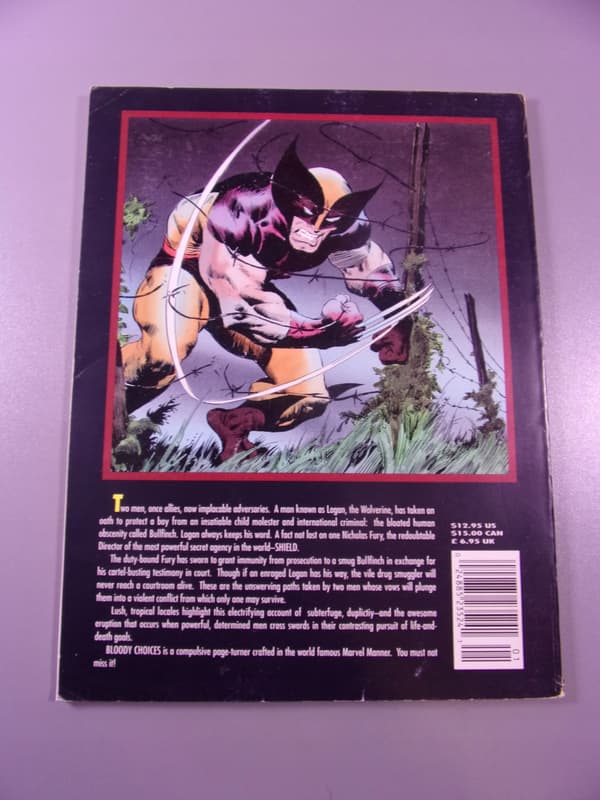 BLODY CHOICES: WOLVERINE, 1991, English-language edition