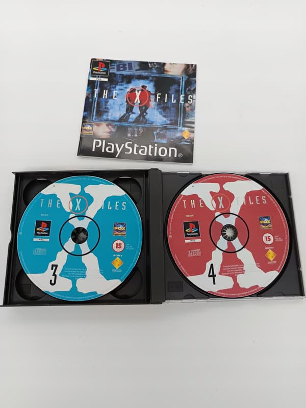 The X-Files PlayStation (PSX) boxed version